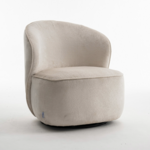 RV Design Sammy Draaifauteuil Stof Loris #01 Cream