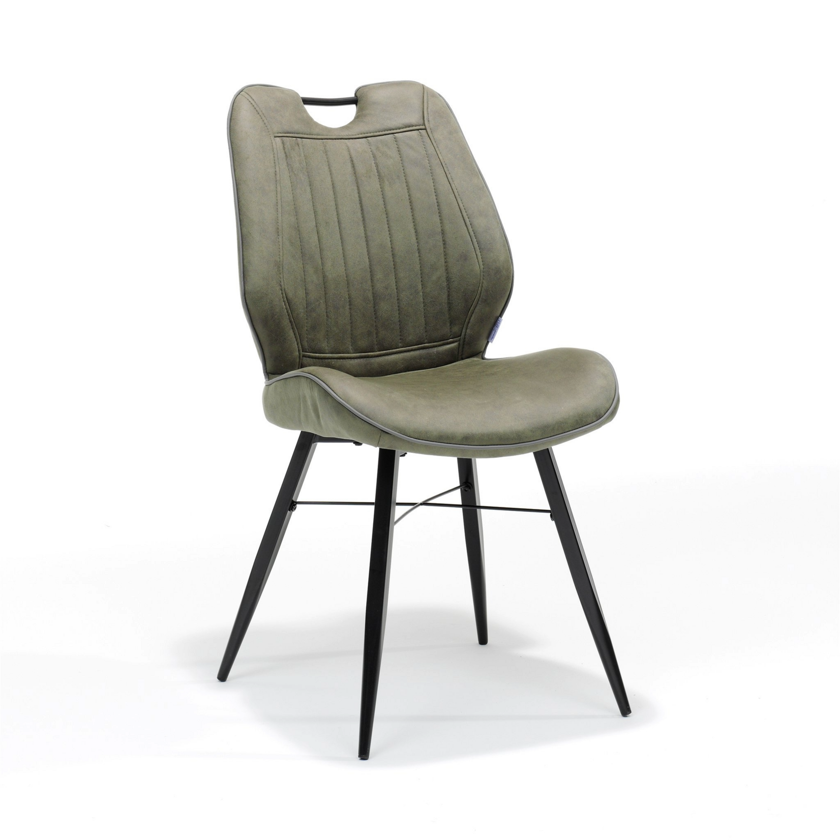 RV Design Stoel Quattro zwart stof Soft Groen