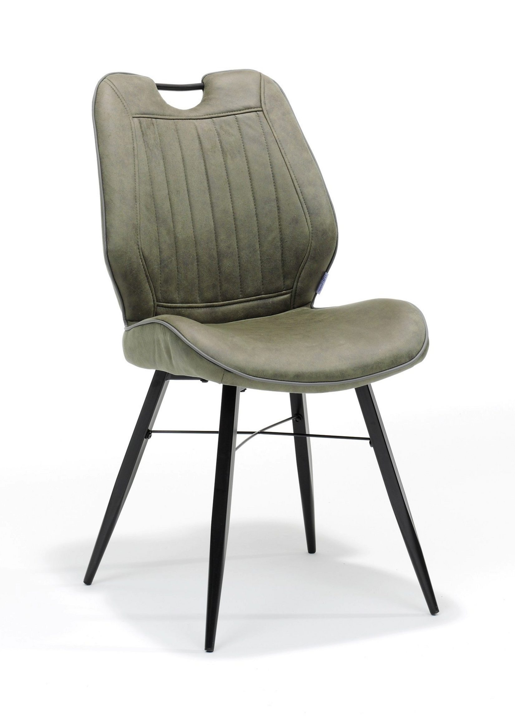 RV Design Stoel Quattro zwart stof Soft Groen