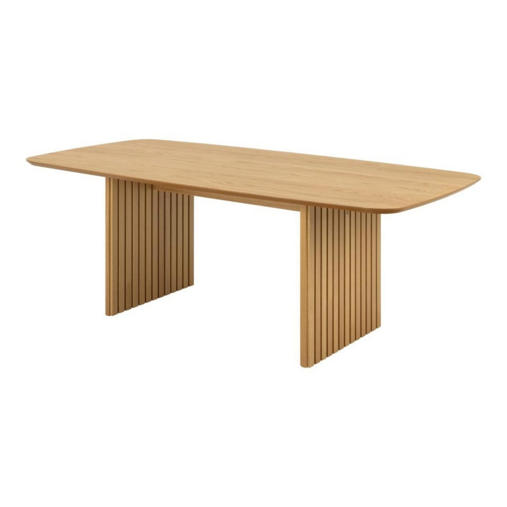 Christo eettafel, blad van eiken UV-gelakt fineer