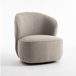 RV Design Sammy Draaifauteuil Stof Teddy #01 Natural
