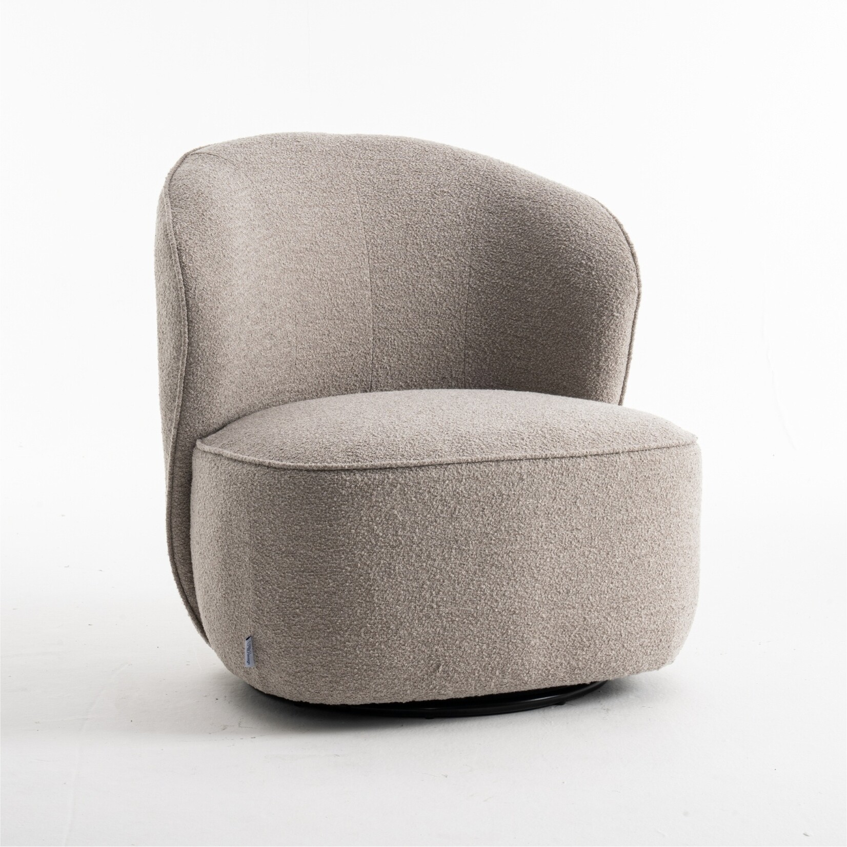 RV Design Sammy Draaifauteuil Stof Teddy #01 Natural
