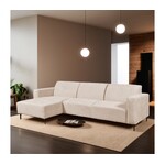 Ronald Hoekbank Ronald stof Beige Cremona 2 links