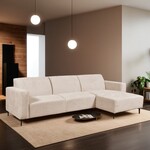 Hoekbank Ronald stof Beige Cremona 2 rechts