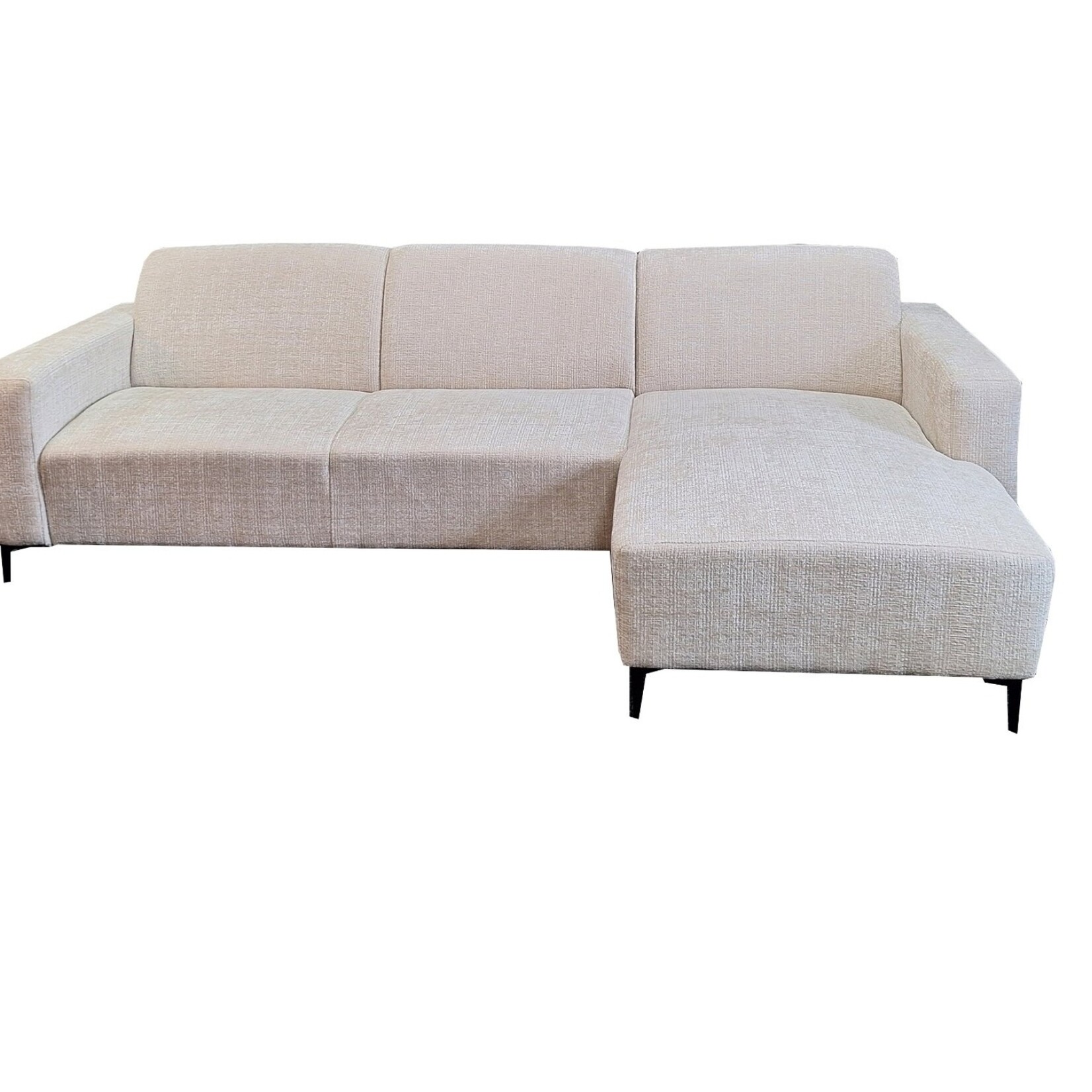 Hoekbank Ronald stof Beige Cremona 2 rechts