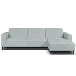 Ronald Hoekbank Ronald Grijs stof Cremona 81 Rechts