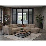 Wave Hoekbank Wave Taupe Rechts