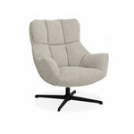 Maxfurn Fauteuil Modesto Dolphin – Draaifauteuil in zachte Art-stof