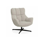 Maxfurn Fauteuil Modesto Dolphin – Draaifauteuil in zachte Art-stof