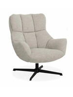 Maxfurn Fauteuil Modesto Dolphin – Draaifauteuil in zachte Art-stof