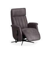 Brussel Relaxfauteuil Brussel Antraciet Accu 2 Motorig
