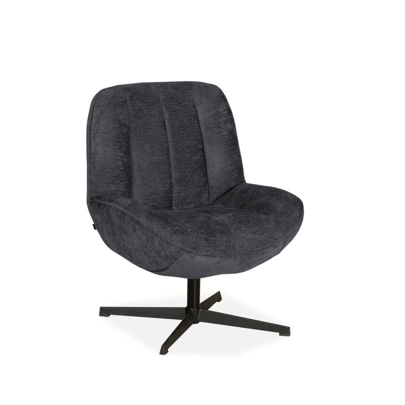 Zuma Fauteuil Zuma – Comfortabele stoel in Movie-stof - Antraciet