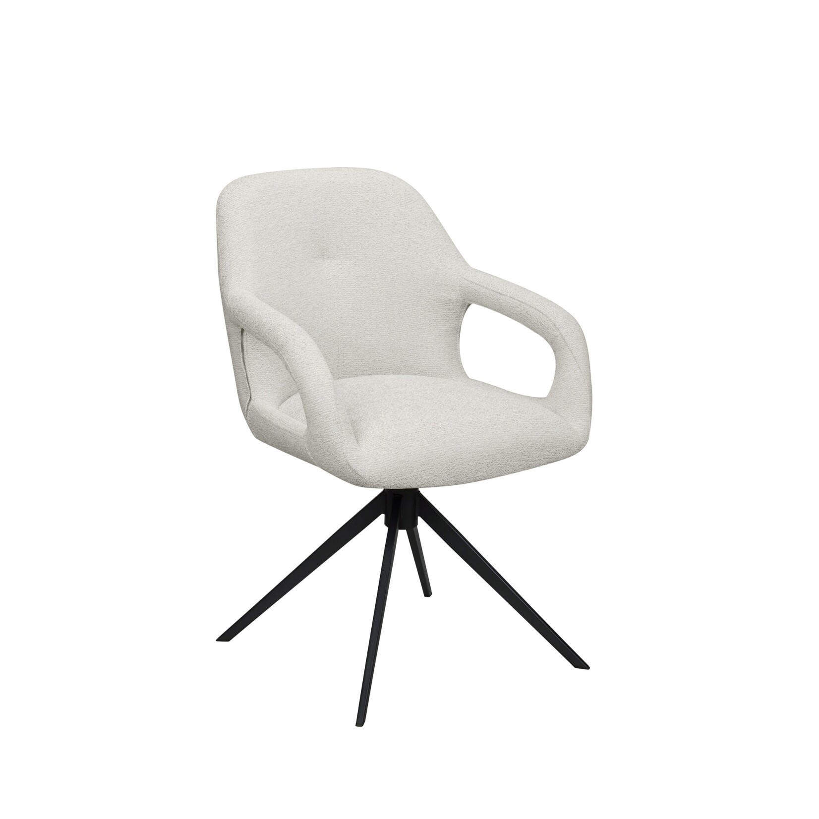 RV Design Move armstoel Stof Sahara Mushroom - Relax functie - frame zwart