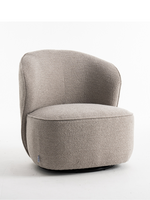 RV Design Sammy Draaifauteuil Stof Teddy #01 Natural
