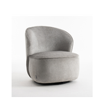 RV Design Sammy Draaifauteuil Stof Loris #08 Grey