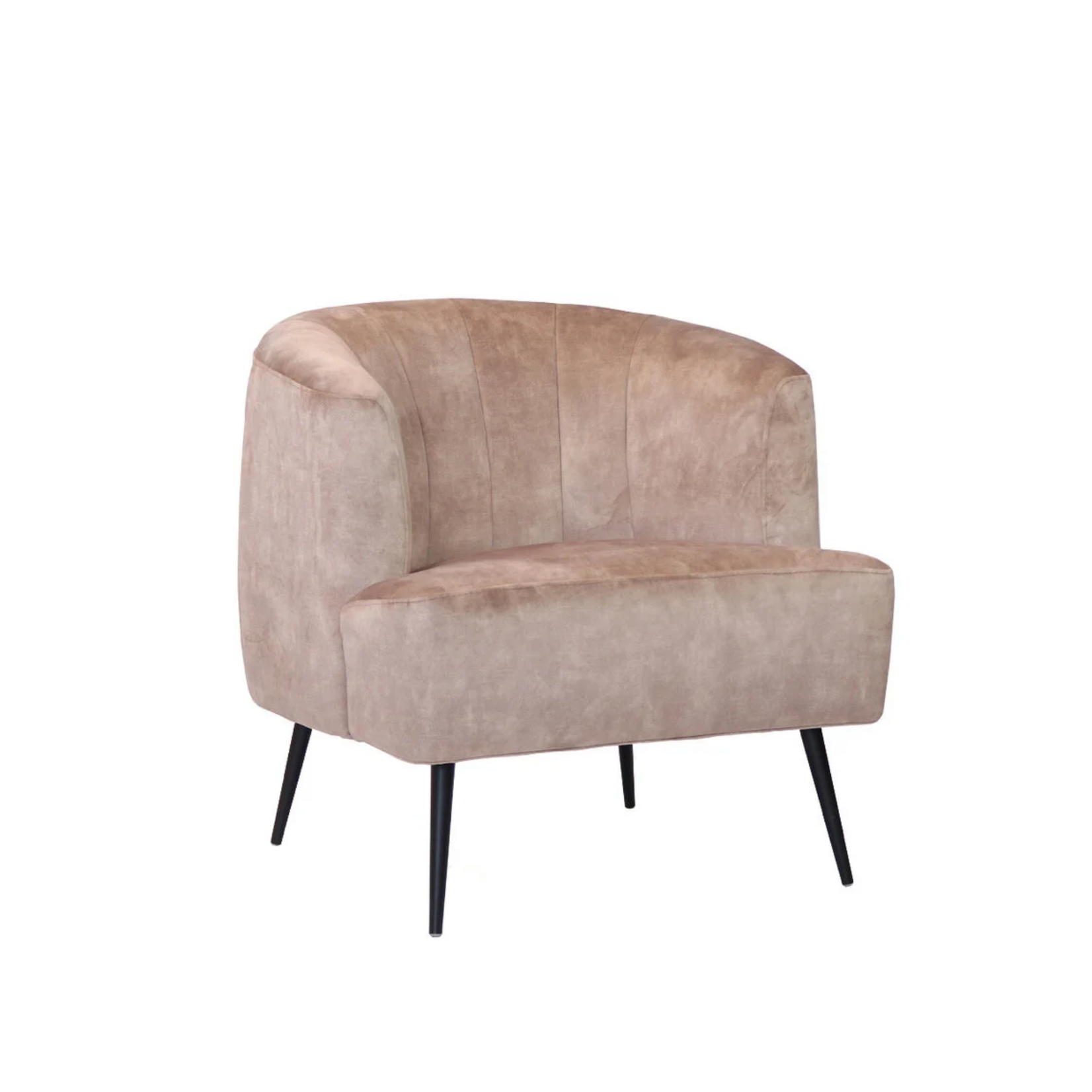 Billy Fauteuil Billy Taupe Velvet