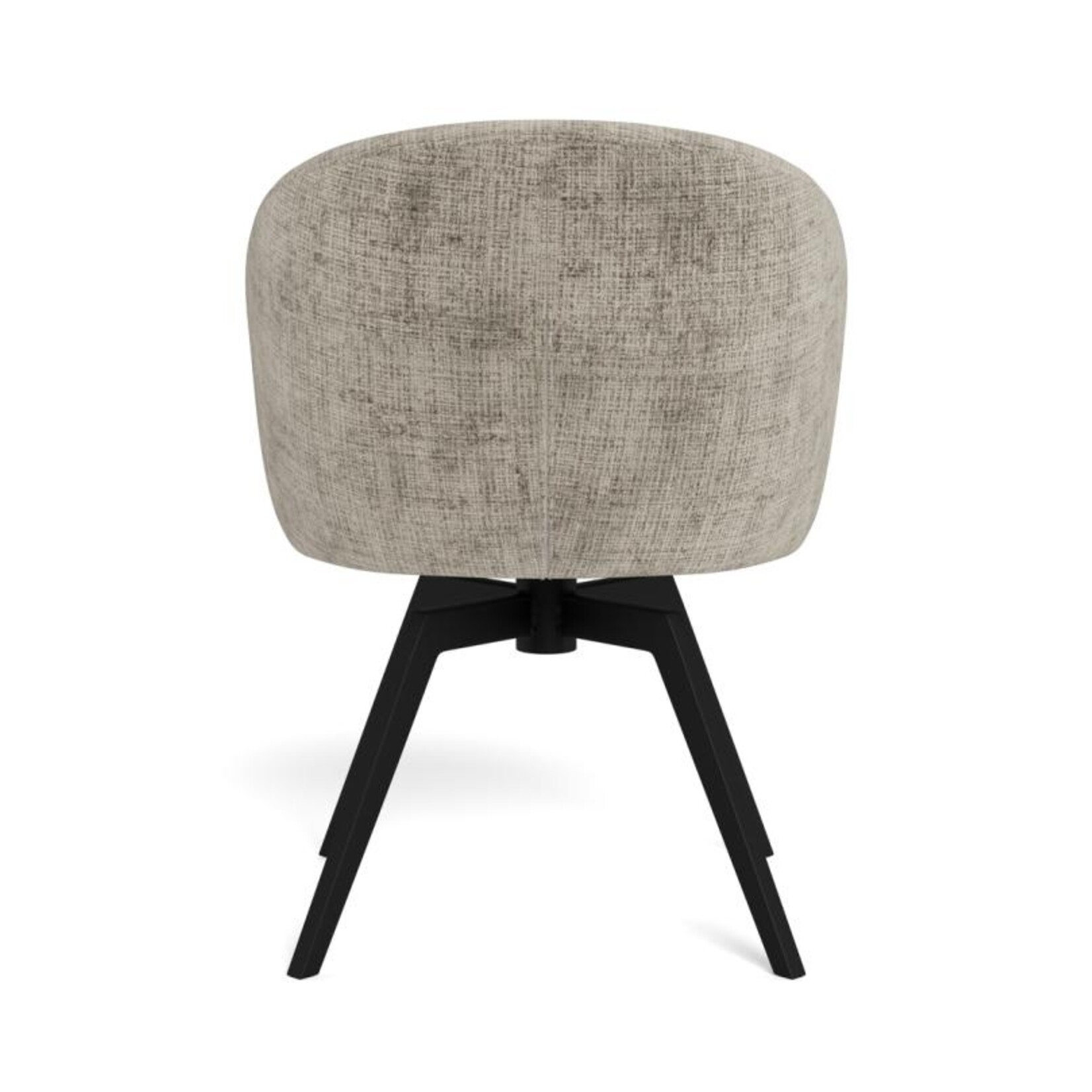 Eetkamerstoel Darlene Grijs 180 graden draaibaar