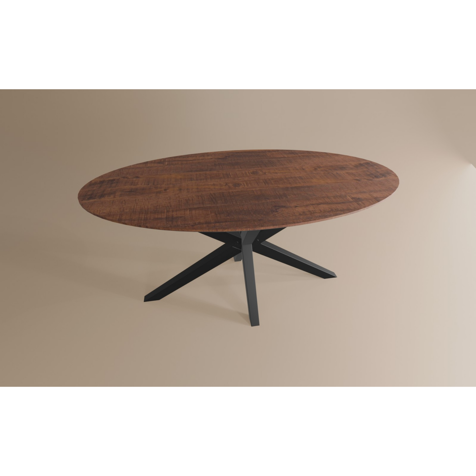 Eettafel Ovaal Lamulux 160 x 92 x 77