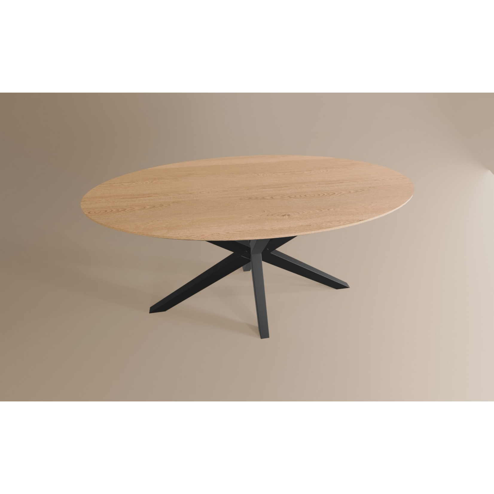 Eettafel Ovaal Lamulux 160 x 92 x 77