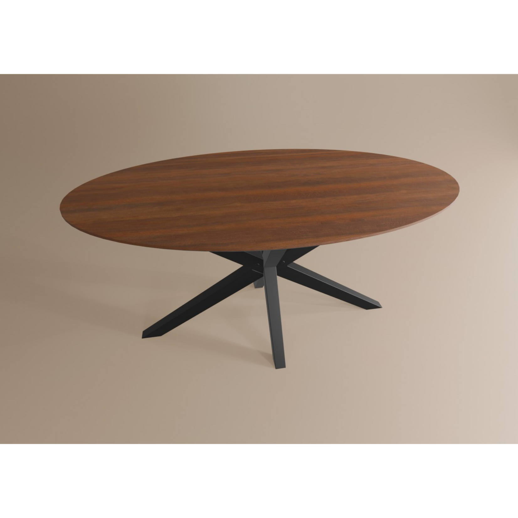Eettafel Ovaal Lamulux 160 x 92 x 77