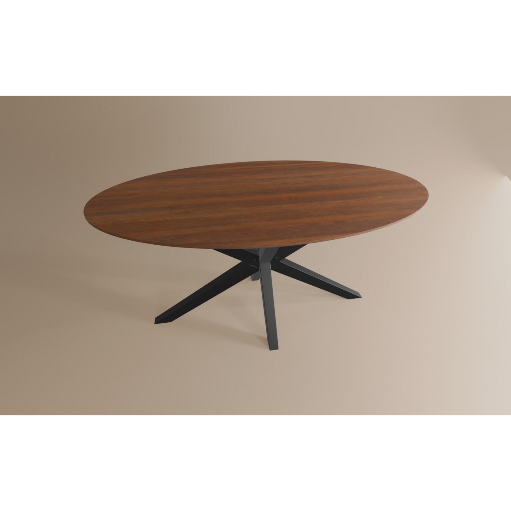 Eettafel Ovaal Lamulux 160 x 92 x 77