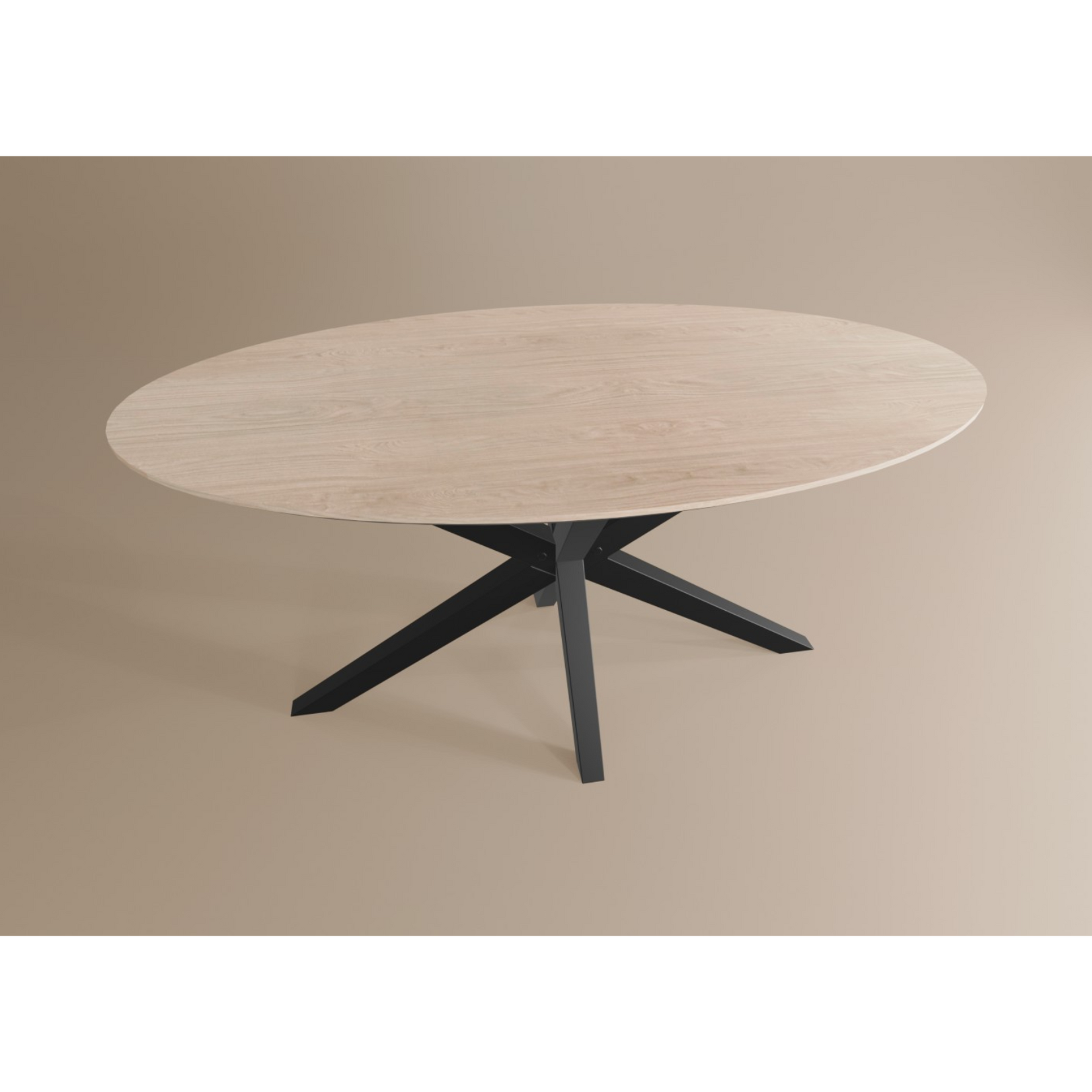 Eettafel Ovaal Lamulux 160 x 92 x 77