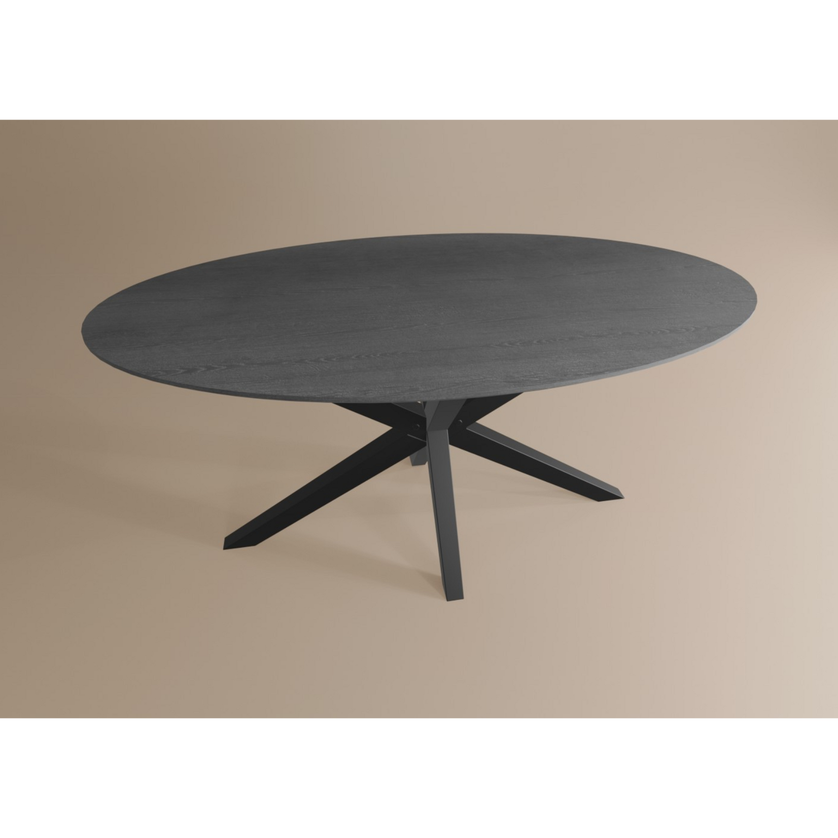 Eettafel Ovaal Lamulux 160 x 92 x 77
