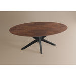 Eettafel Ovaal Lamulux 180 x 102 x 77