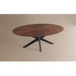 Eettafel Ovaal Lamulux 180 x 102 x 77