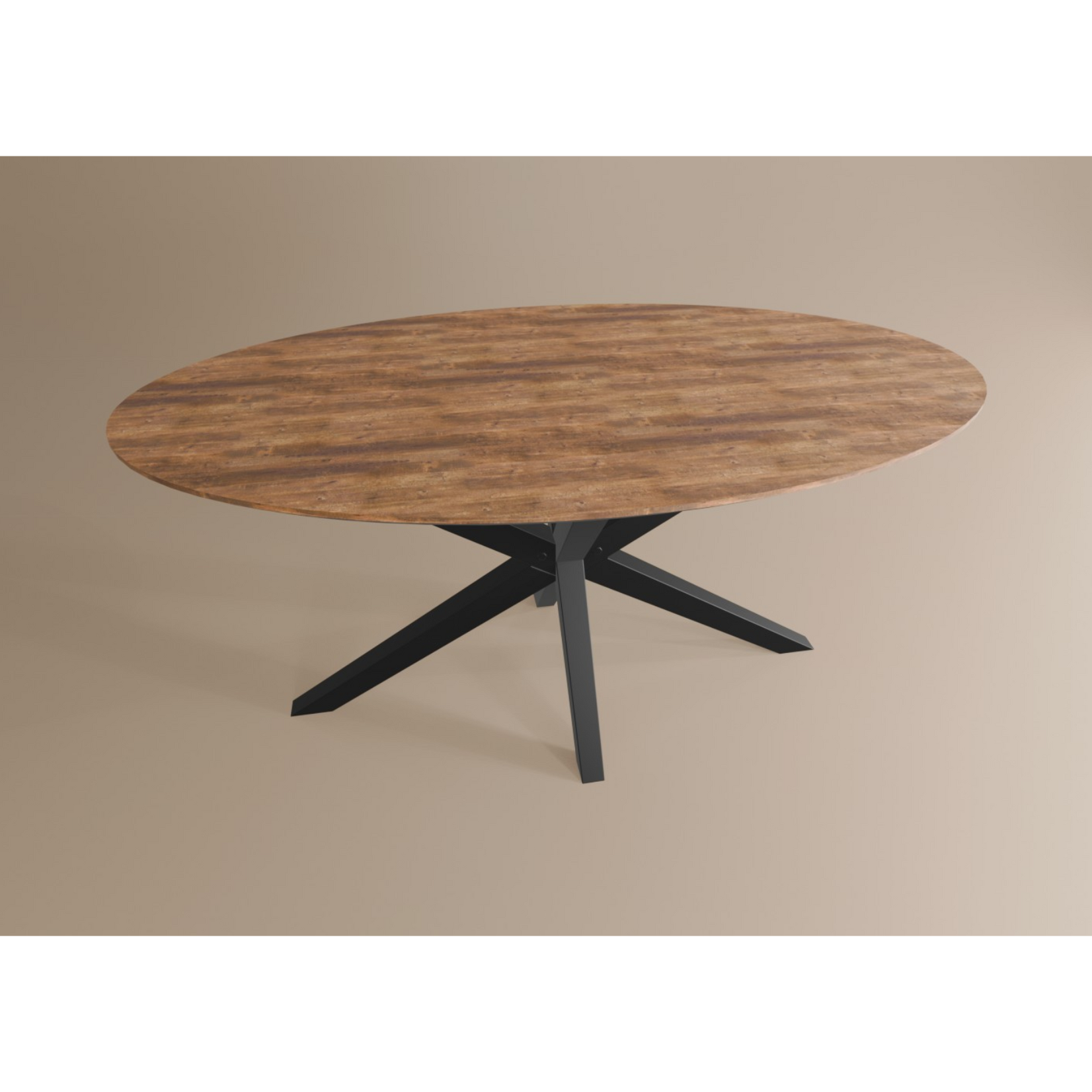 Eettafel Ovaal Lamulux 180 x 102 x 77