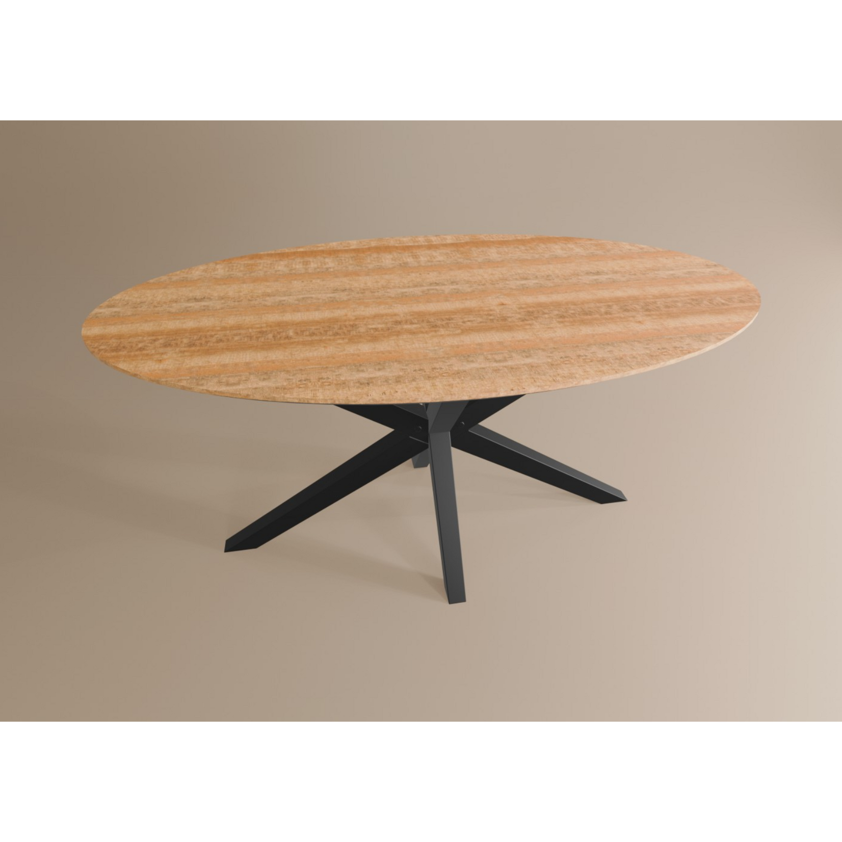 Eettafel Ovaal Lamulux 180 x 102 x 77