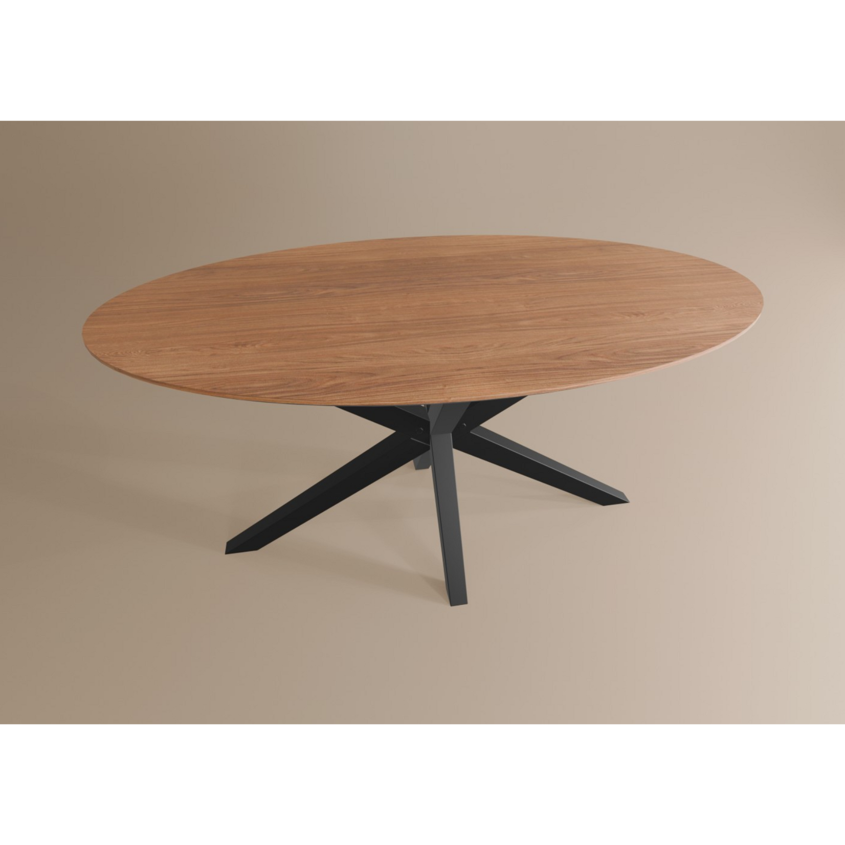 Eettafel Ovaal Lamulux 180 x 102 x 77