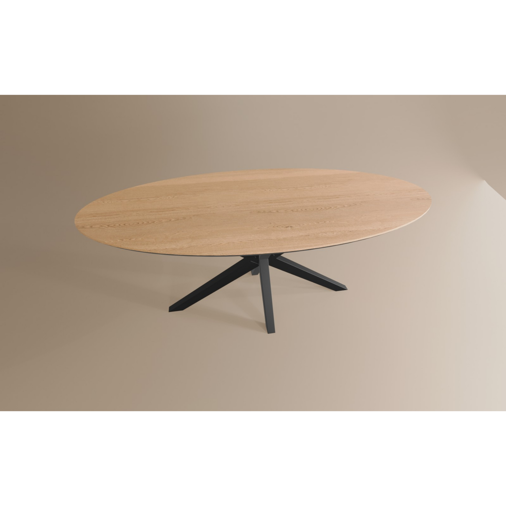 Eettafel Ovaal Lamulux 220 x 120 x 77