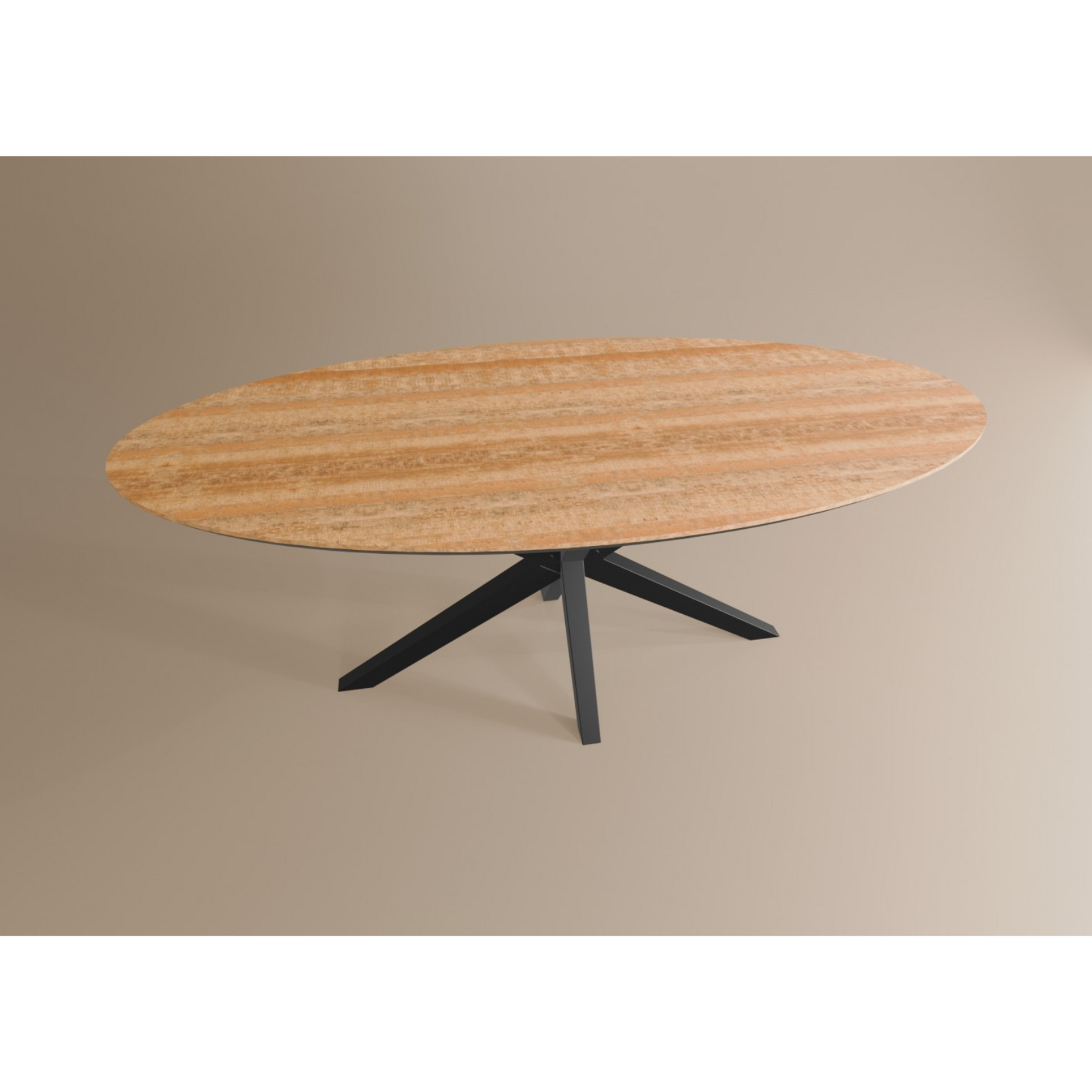 Eettafel Ovaal Lamulux 220 x 120 x 77