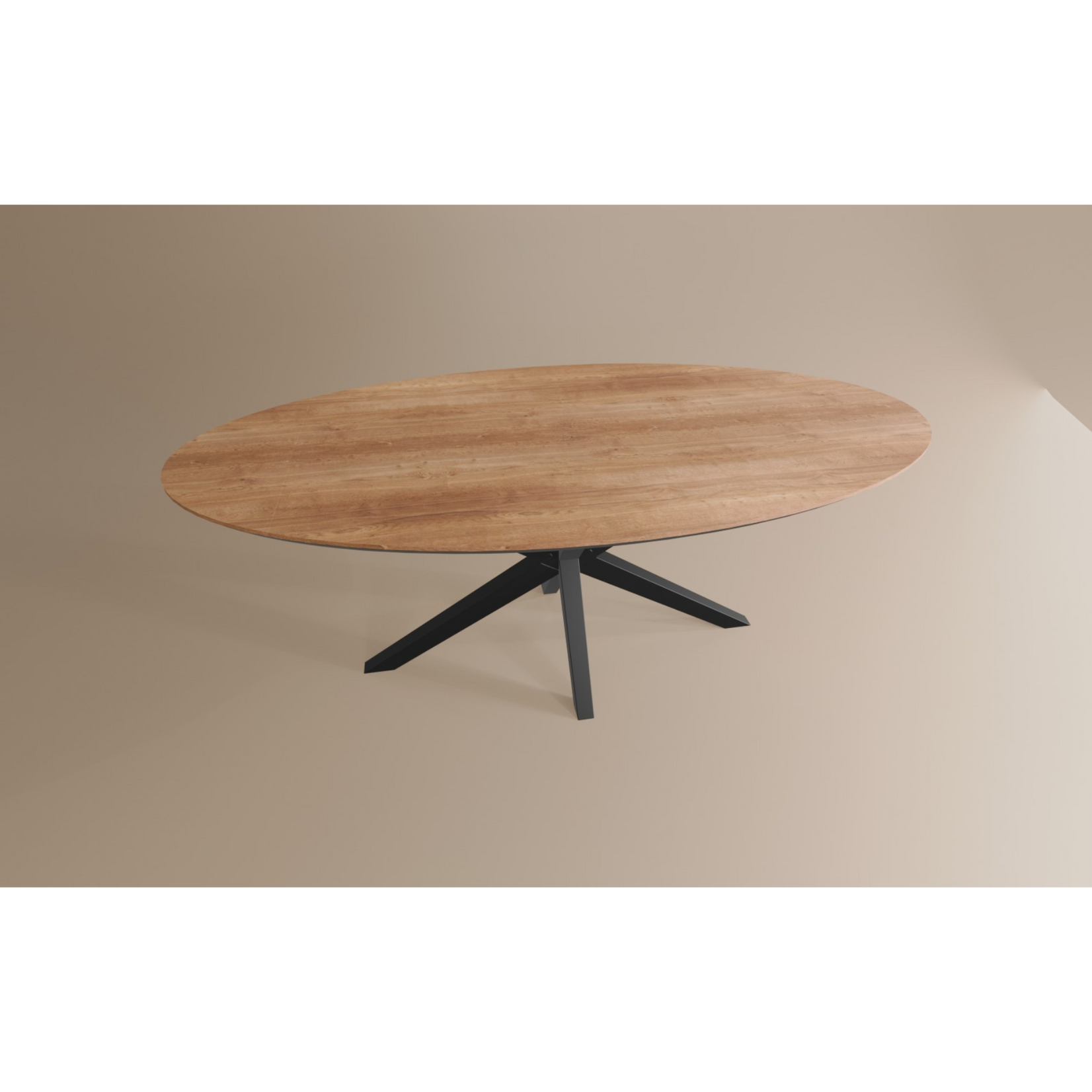 Eettafel Ovaal Lamulux 220 x 120 x 77