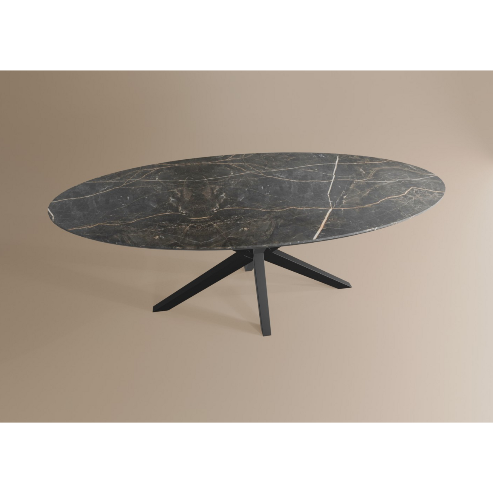 Eettafel Ovaal Lamulux 220 x 120 x 77