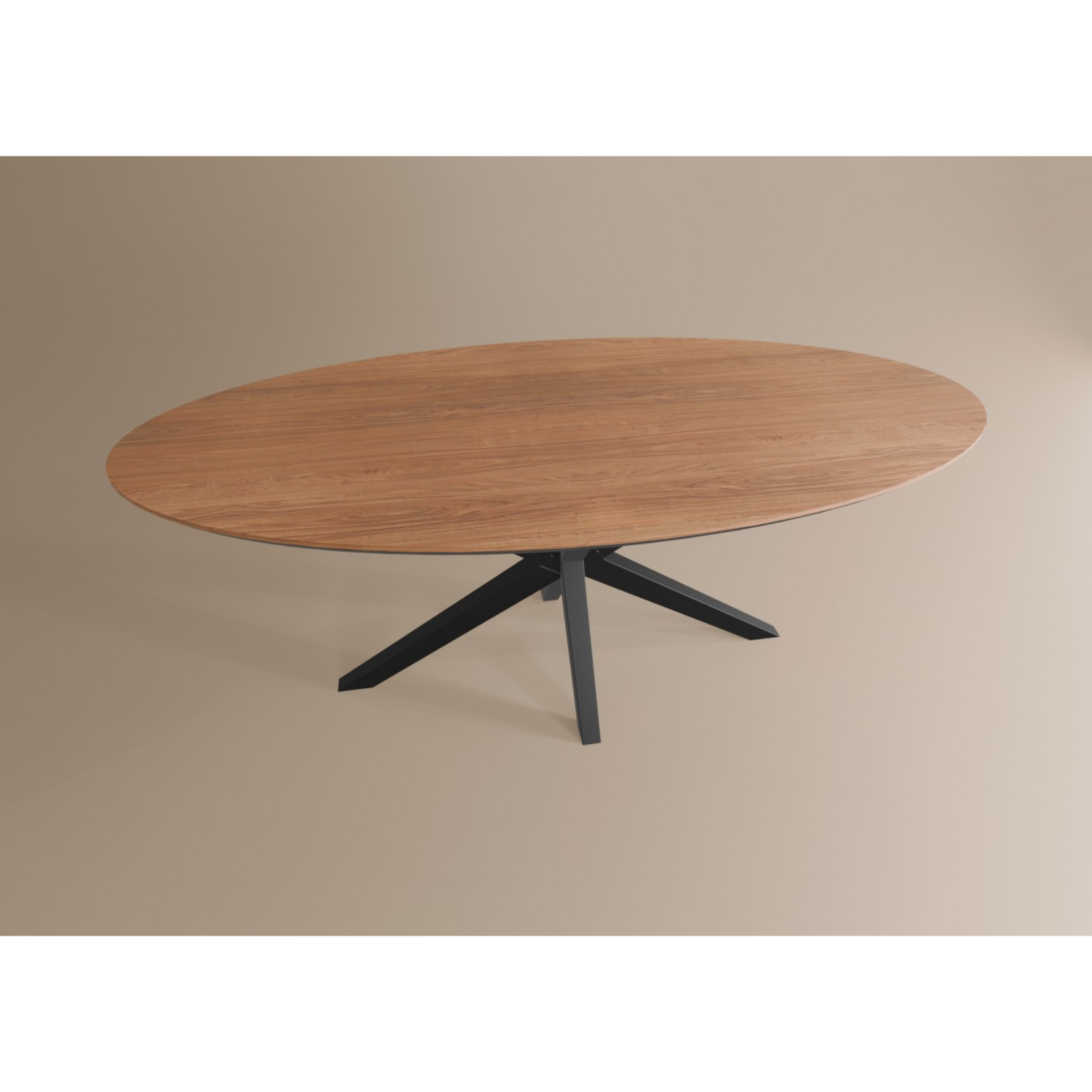 Eettafel Ovaal Lamulux 220 x 120 x 77