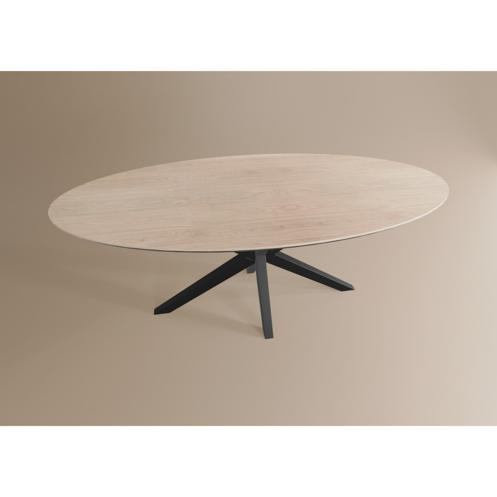 Eettafel Ovaal Lamulux 220 x 120 x 77