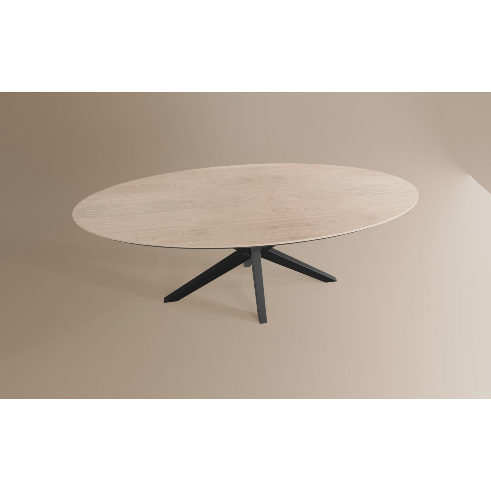 Eettafel Ovaal Lamulux 220 x 120 x 77