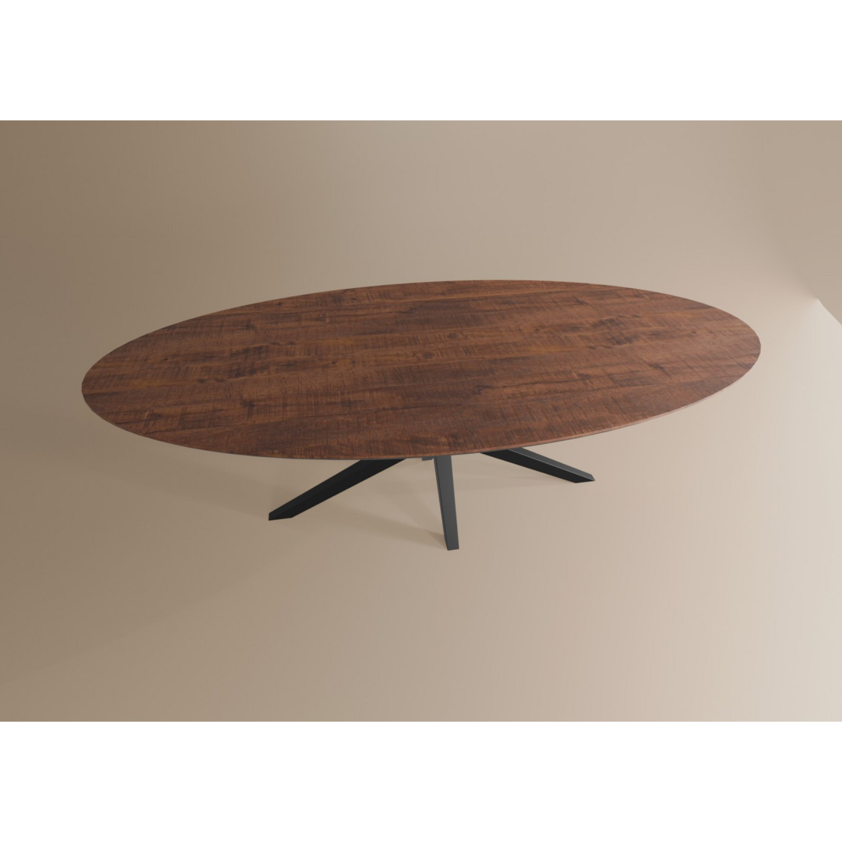 Eettafel Ovaal Lamulux 250 x 128 x 77