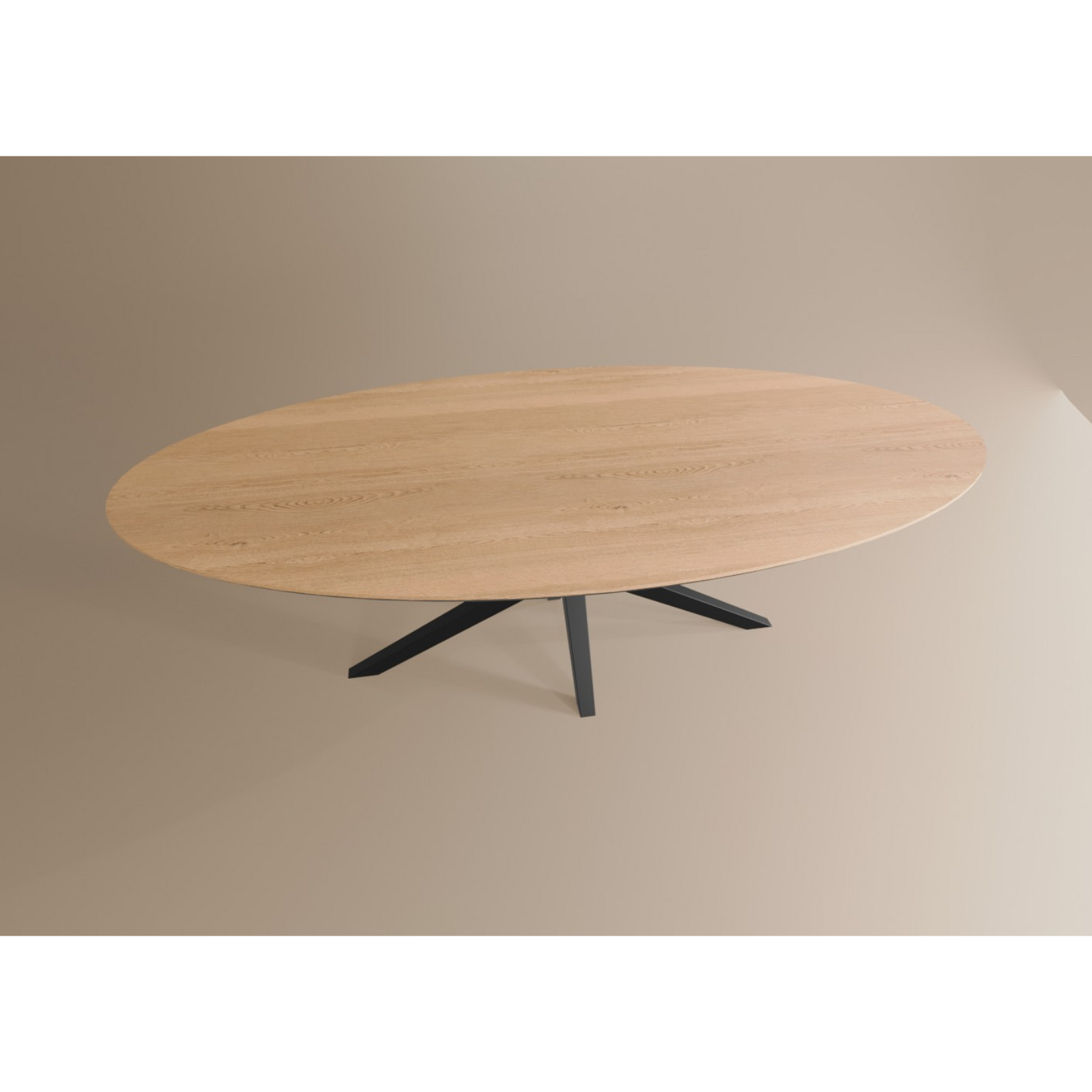 Eettafel Ovaal Lamulux 250 x 128 x 77