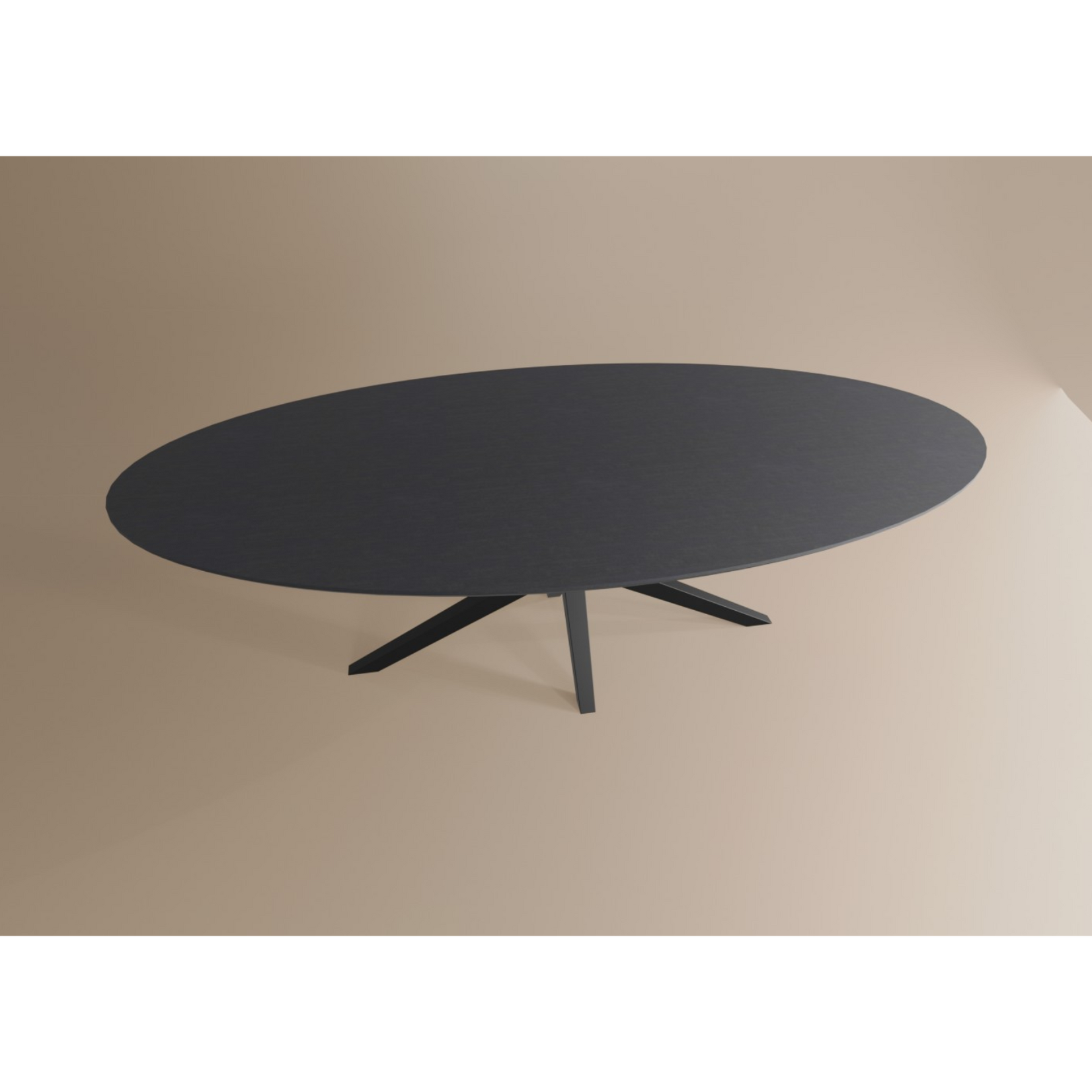 Eettafel Ovaal Lamulux 250 x 128 x 77