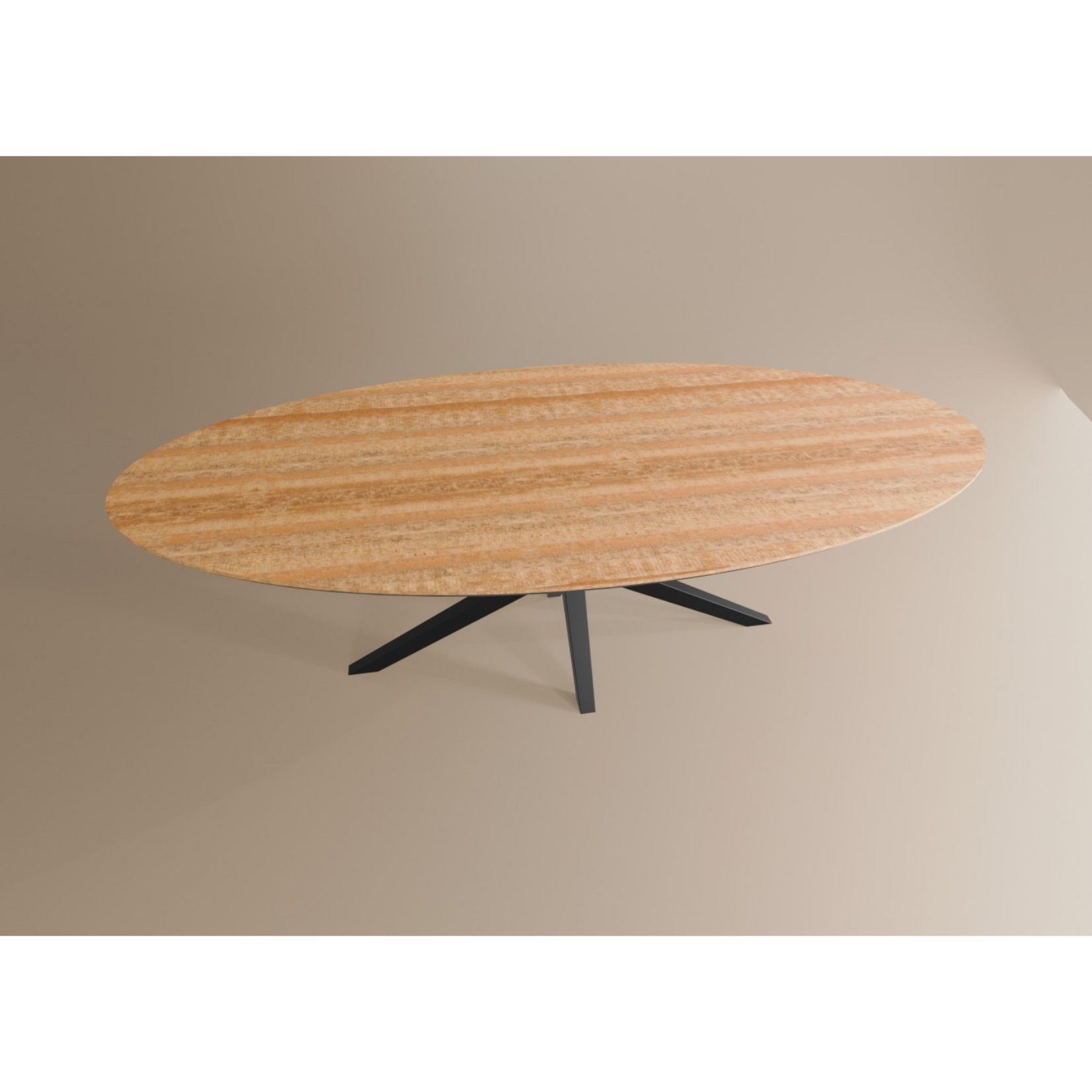 Eettafel Ovaal Lamulux 250 x 128 x 77