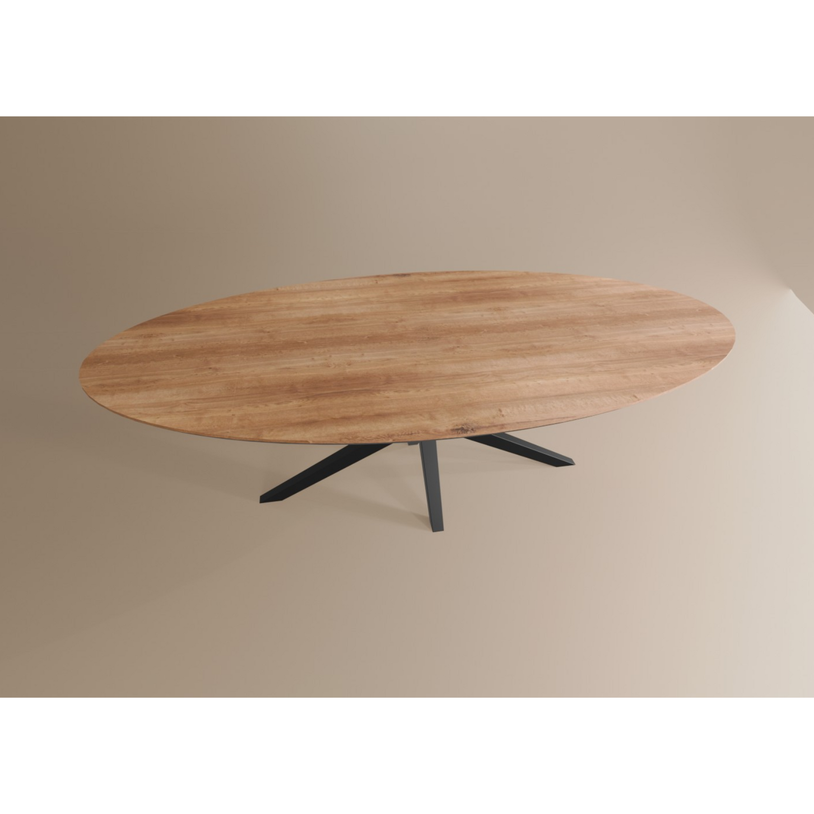 Eettafel Ovaal Lamulux 250 x 128 x 77