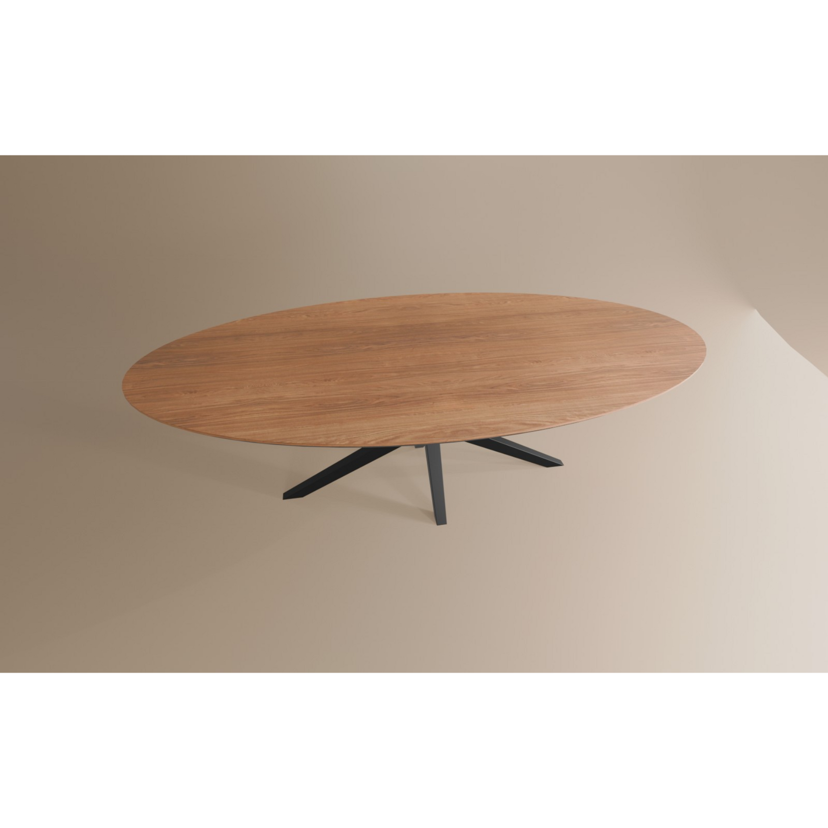 Eettafel Ovaal Lamulux 250 x 128 x 77