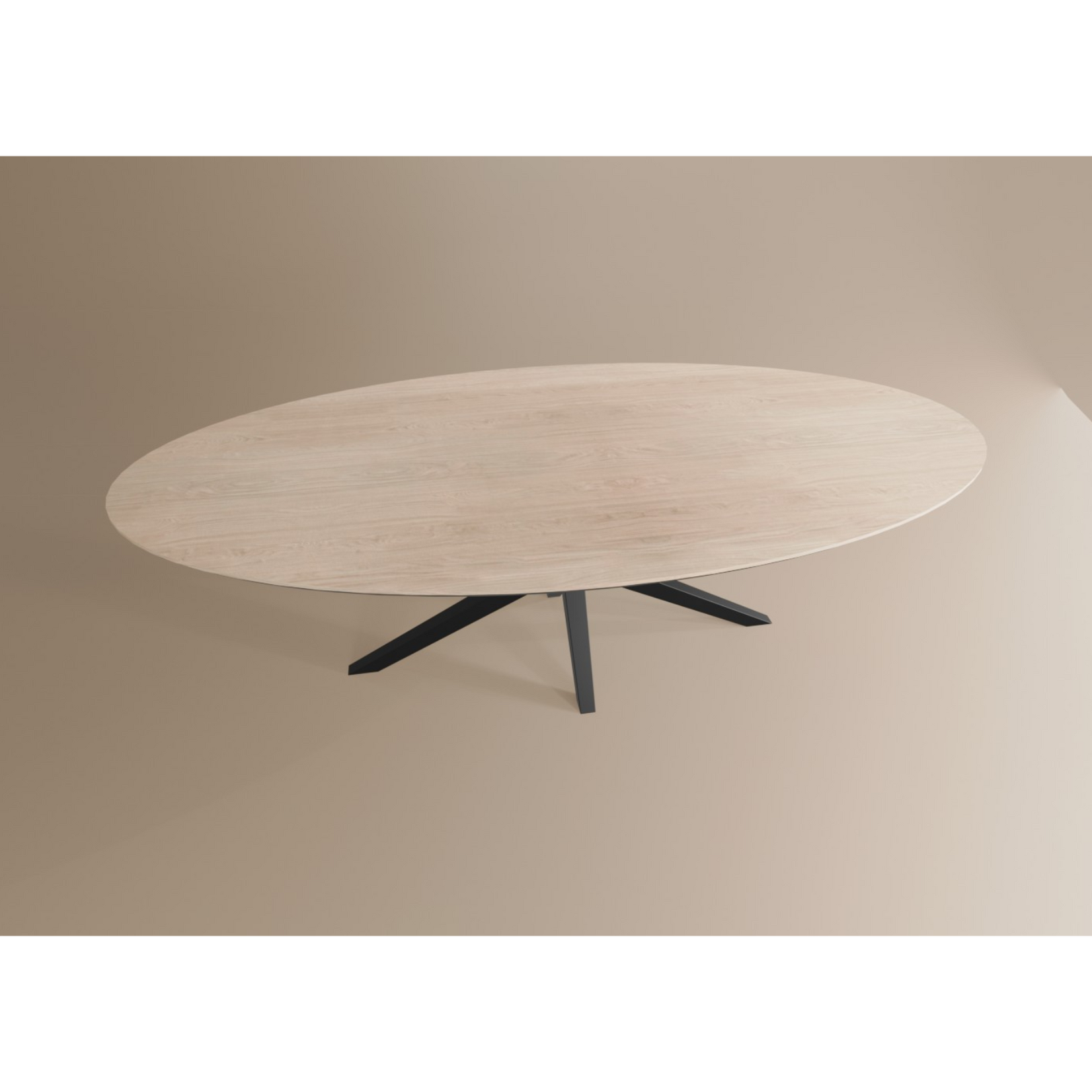 Eettafel Ovaal Lamulux 250 x 128 x 77