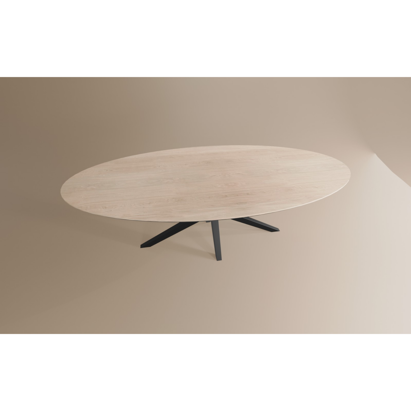 Eettafel Ovaal Lamulux 250 x 128 x 77