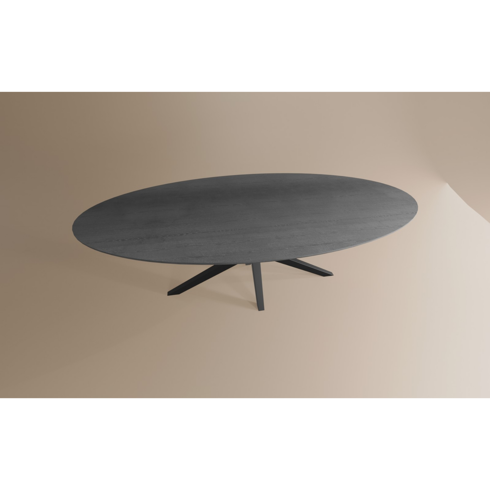 Eettafel Ovaal Lamulux 250 x 128 x 77