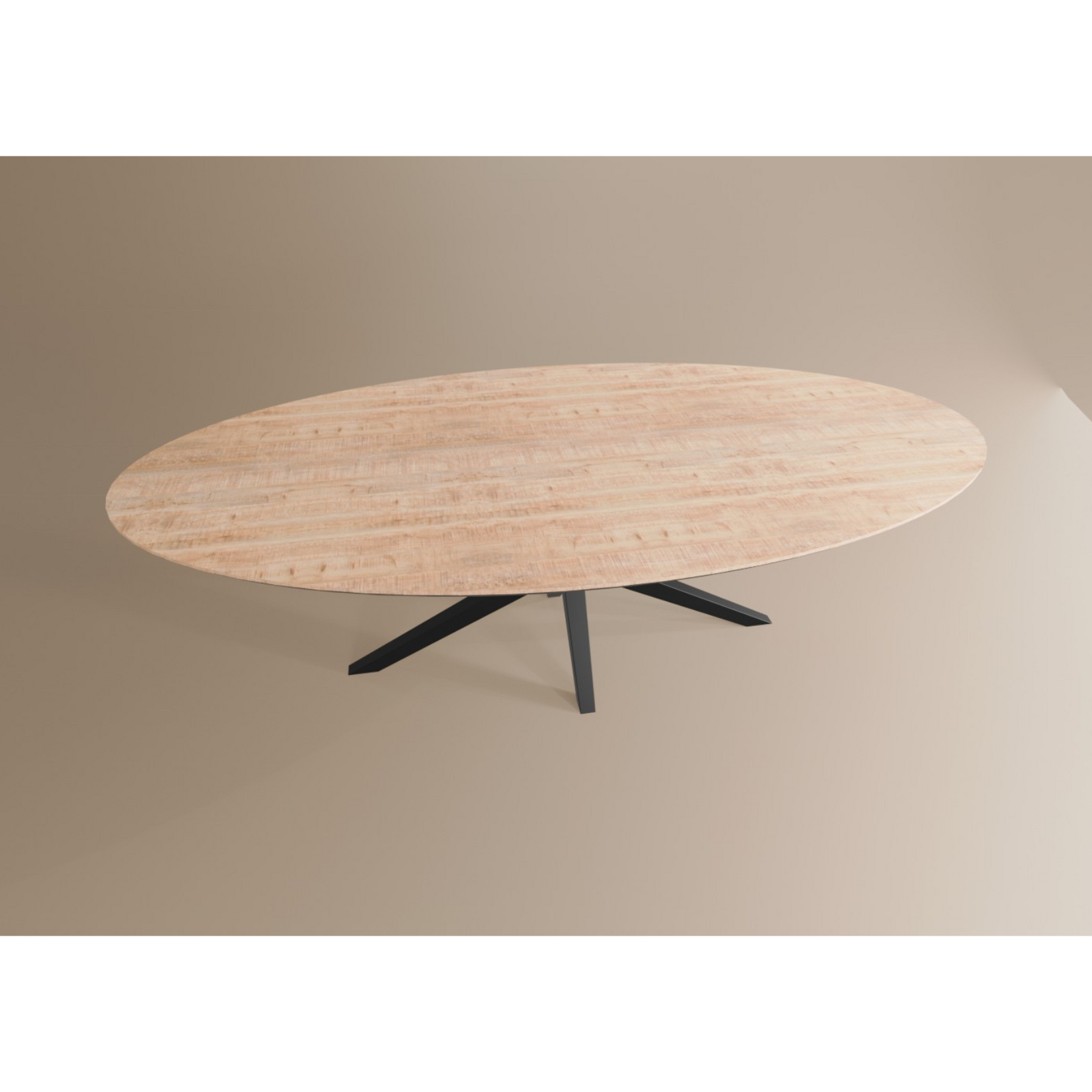 Eettafel Ovaal Lamulux 275 x 130 x 77