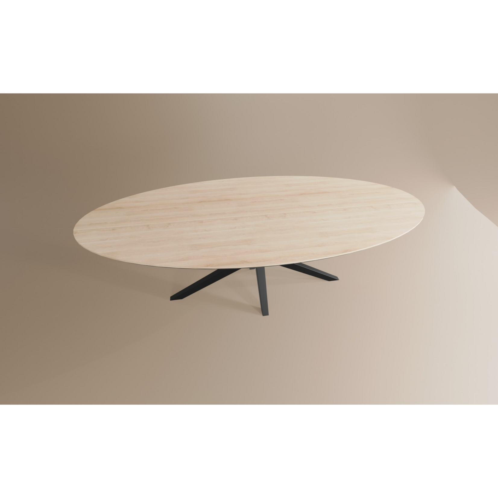 Eettafel Ovaal Lamulux 275 x 130 x 77
